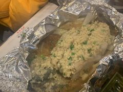 铁板蒜香鲈鱼-西江美食舫·江西菜(健德桥店)