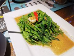 秘制虾酱炒空心菜-帕蓝·暹罗料理(曲阳店)