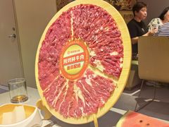 现切鲜牛肉拼盘-海底捞火锅(太阳宫凯德mall店)
