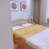 不到100㎡的小三居，大白墙加原木风，太温馨了