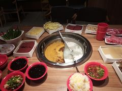 娃娃菜油麦菜-季季红火锅(长沙步行街店)