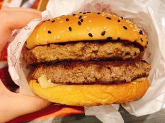 双层安格斯厚牛培根堡中套餐-麦当劳(春风店)