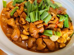 腌菜烧大肠锅-南山民肴·乡土徽菜(豪辰俪景店)