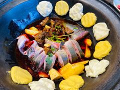 贴饼子-缘福乡村铁锅炖民宿(八达岭店)