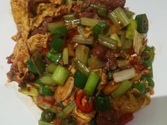 滑蛋小炒牛肉-绿茶餐厅(布吉万象汇店)