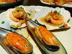 铁板扇贝-福樱兰海鲜放题铁板烧(加州店)