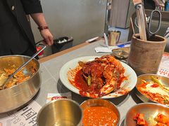 -草家酱蟹炭火烤肉店(珲春南路一店)