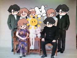 -时光纪亲子全家福照相馆(静安店母女写真父母纪念照)