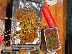 -路边摊小炉子烧烤