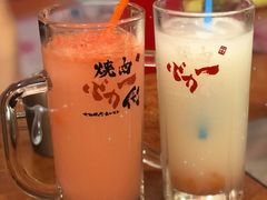 西柚可尔必思-蒜香焼肉PURUSHIN(马场路店)