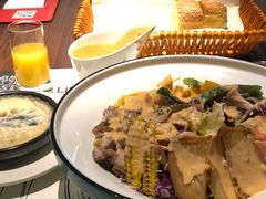 鸡肉大虾鲜蔬波奇碗-西堤牛排(龙德广场店)