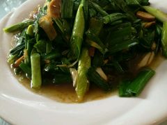 大蒜炒咸肉-水韵·渔家臻品私房菜(中庙店)