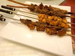烤牛板筋-巴依老爷新疆美食(魏公村店)