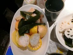 蔬菜拼盘-新辣道鱼火锅(西直门店)