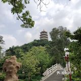 五层山顶楼阁，小榄全景一览无余