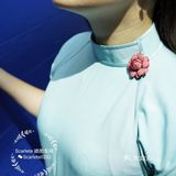 魔都旗袍探店-绿瓦体育书店