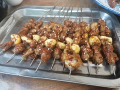 烤羊肉-老磨油饼(高陵店)