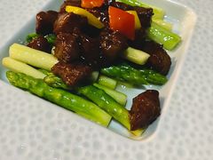 芦笋雪花牛-柳莺湖上·湖景餐厅·江南菜(西湖店)