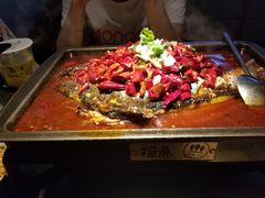 -探鱼·鲜青椒爽麻烤鱼(广州南沙万达广场店)