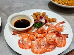 白灼基围虾-国人川菜(李家村建东街店)