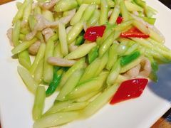 芦笋肉丝-三猫黑鱼花(南大店)
