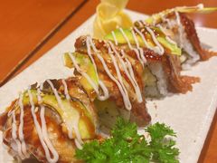 牛油果鳗鱼卷-気楽亭和食料理(气乐亭大世界本店)