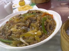 酸菜牛柳丝炒河粉-港澳德兴火锅海鲜酒家(殷皇子店)