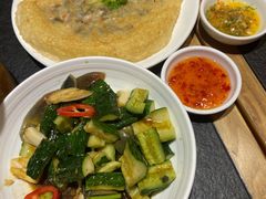 黄瓜皮蛋拌腐竹-潮堂 · 潮州菜(国贸商城店)