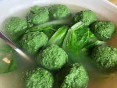 青菜圆子汤-柏合黄记豆腐皮饭店