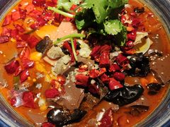 海鲜毛血旺-绿茶餐厅(西单老佛爷店)