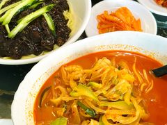 海鲜辣汤面-桃园中华料理炸酱面(燕儿岛路店)