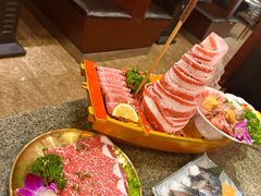 原味手切和牛牛腩膜-梦山水日本烧肉(五四广场店)