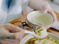 姬松茸鸡汤泡饭-玉滋補