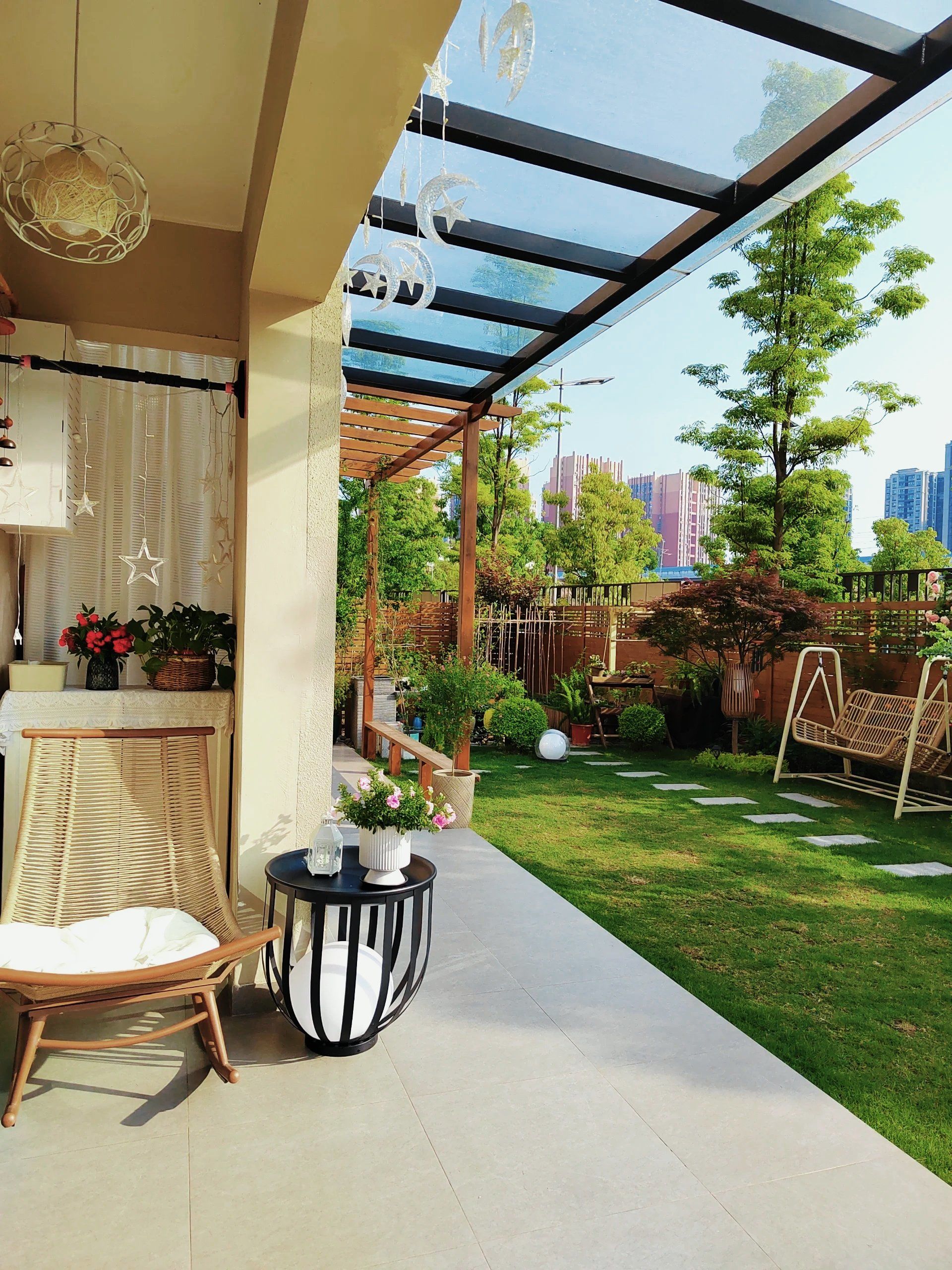 别墅花园小天地