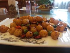 香辣山药-吉祥格桑花开素食餐厅