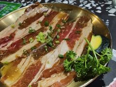 调味牛五花肉-黑牛の場烤肉(摩天活力城店)