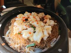 蒜蓉粉丝虾-绿茶餐厅(昌平悦荟店)