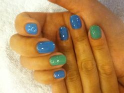 蓝绿争艳-绘甲社NACHO&DAI SALON