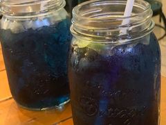 -蝶豆花蓝面条