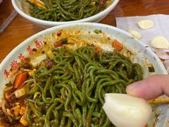-手擀菠菜面(西康路店)