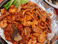 铁板牛柳海鲜-香融府·烤鸭·家常菜(马家堡路店)