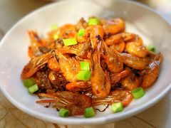 古法油爆河虾-玫瑰厅上海菜(兴国路店)