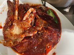-草家酱蟹炭火烤肉店(珲春南路一店)