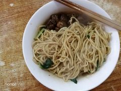 干拌大肠面-泰顺江南春面馆
