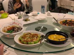 虫草花胜瓜蒸元贝-海湾壹品·粤菜·早茶·烤鸭(拱北店)