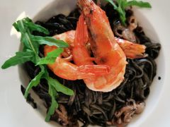 墨鱼汁海鲜意面-UPPER KITCHEN(延安路店)