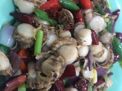 葱爆威海扇贝-郭姐·威海渔村(黄兴路店)