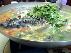 平锅鱼-独一佳老胡湘菜馆(矿山路店)