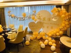 -七月气球布置订婚·宝宝宴· 求婚·生日布置(二七万达店)