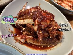-草家酱蟹炭火烤肉店(珲春南路一店)